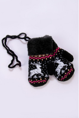 Рукавички дитячі зимові на хутрі